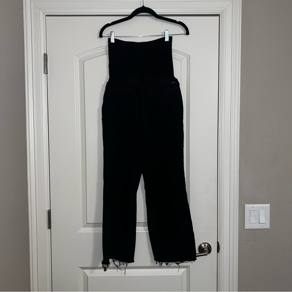 1822 Denim ReDenim Over the Bump Raw Hem Demi Bootcut Maternity Jeans Size 31 - Picture 3 of 5